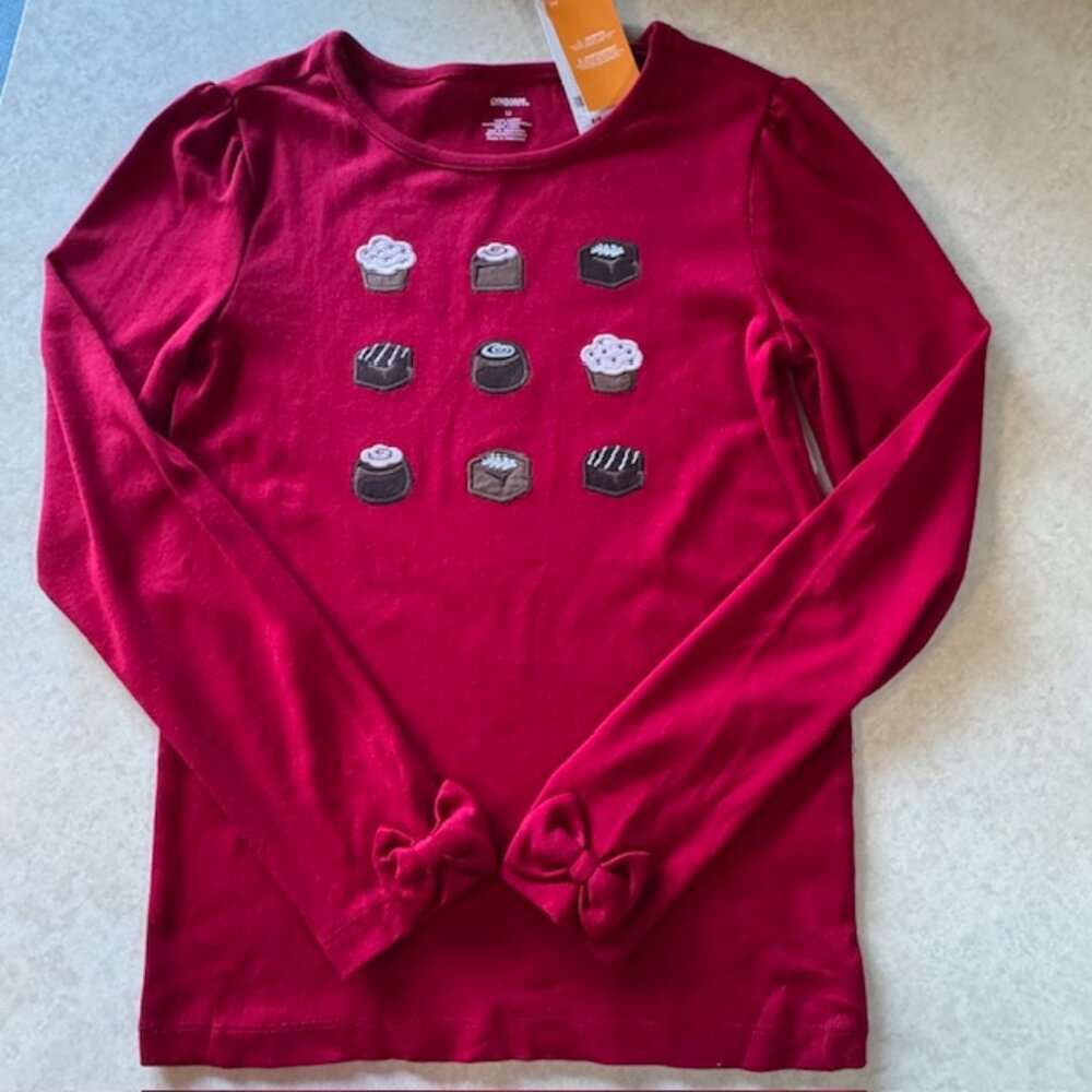 NWT Gymboree Sweet Treats Gem Bonbon Top Shirt sz 12
